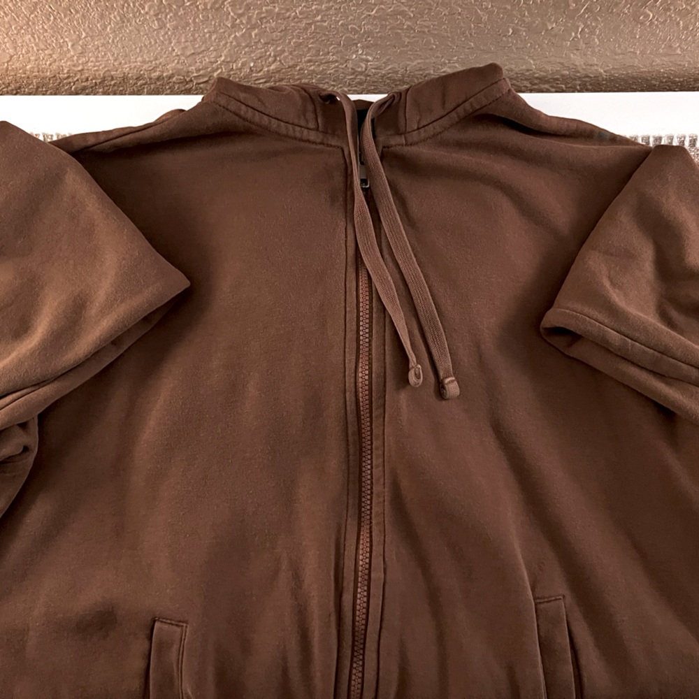 H&M Medium Brown Zip-Up